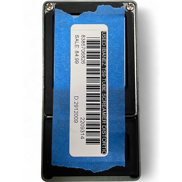 Used Ibanez TS9 Tube Screamer Distortion Effect Pedal