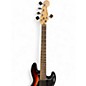 Used Squier Affinity Jazz Bass V 5 String 3 Color Sunburst Electric Bass Guitar