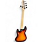 Used Squier Affinity Jazz Bass V 5 String 3 Color Sunburst Electric Bass Guitar