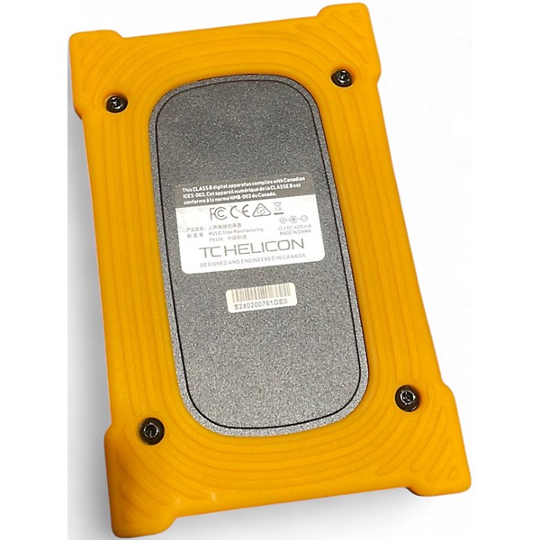 Used TC Helicon VoiceTone E1 Effect Pedal