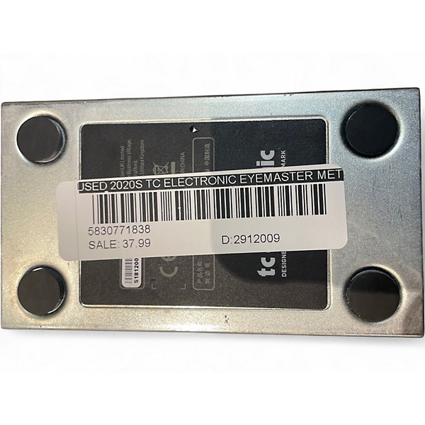 Used 2020s TC Electronic Eyemaster Metal Distortion Effect Pedal