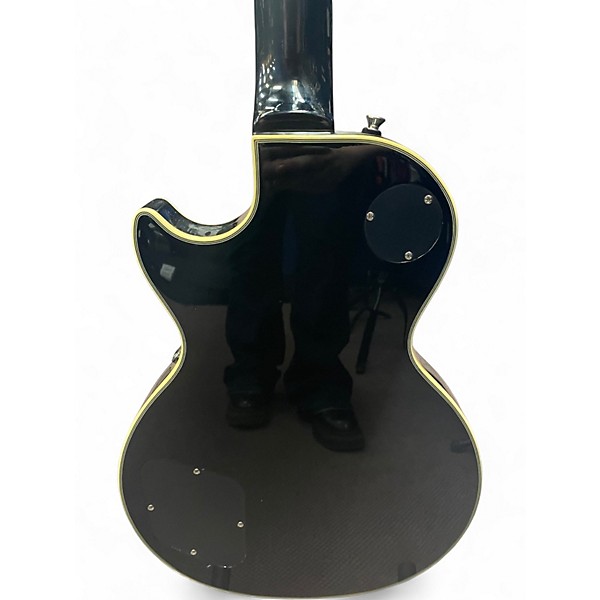 Used Epiphone Les Paul Custom Silverburst Solid Body Electric Guitar