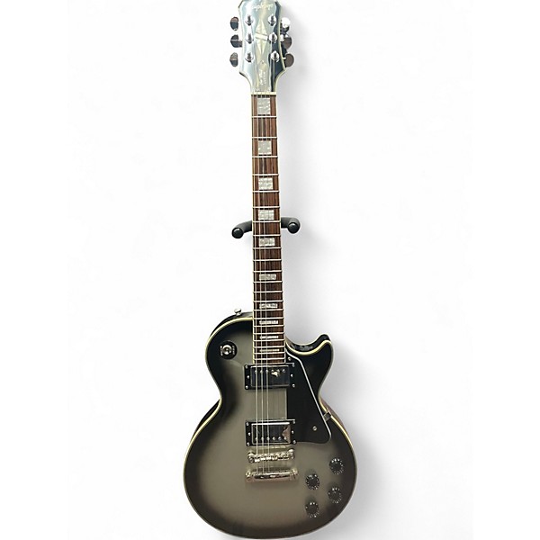 Used Epiphone Les Paul Custom Silverburst Solid Body Electric Guitar
