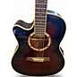 Used Ibanez AEF18E Left Handed DARK VIOLIN SUNBURST Acoustic Electric Guitar