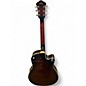 Used Ibanez AEF18E Left Handed DARK VIOLIN SUNBURST Acoustic Electric Guitar