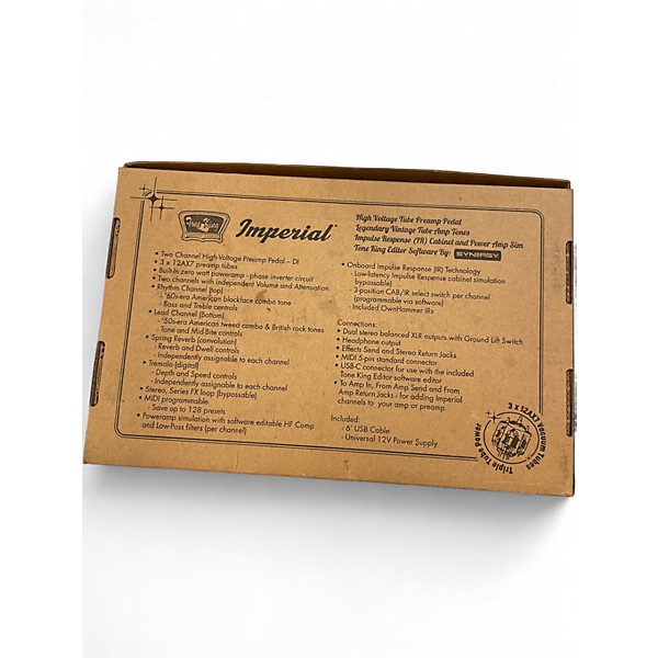 Used Tone King Imperial Preamp Footswitch