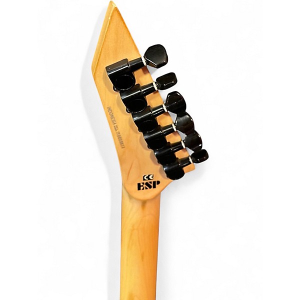 Used ESP LTD MH-50NT Metallic Gold Solid Body Electric Guitar