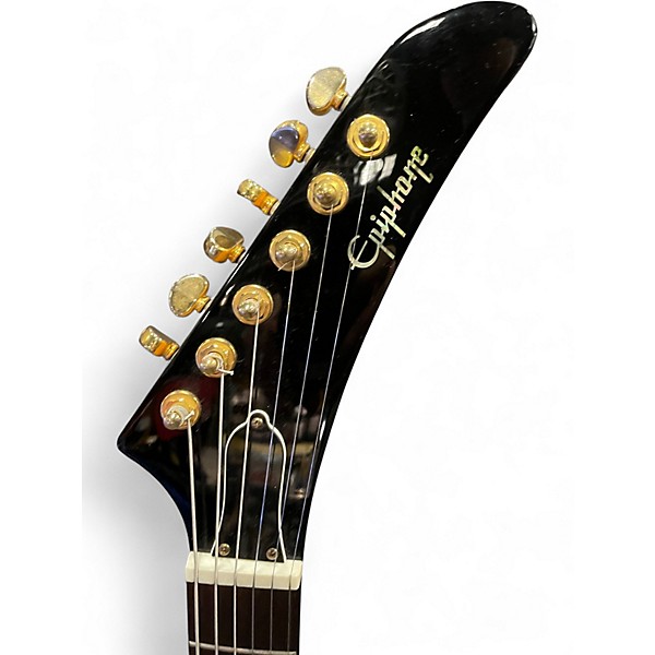 Used 2004 Epiphone Korina 1958 Explorer Natural Solid Body Electric Guitar