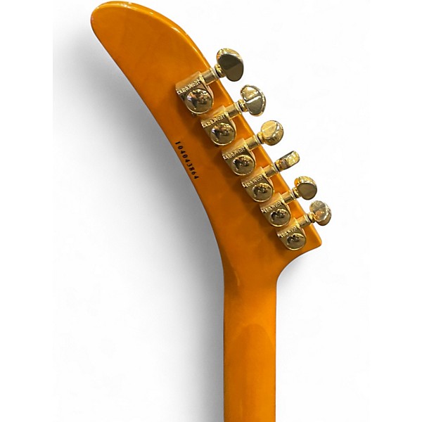 Used 2004 Epiphone Korina 1958 Explorer Natural Solid Body Electric Guitar