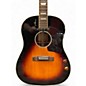 Used Epiphone EJ160E John Lennon Signature 3 Tone Sunburst Acoustic Electric Guitar