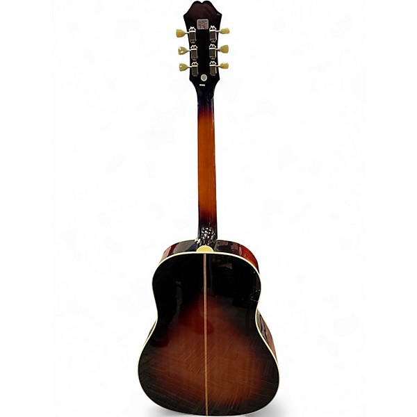 Used Epiphone EJ160E John Lennon Signature 3 Tone Sunburst Acoustic Electric Guitar