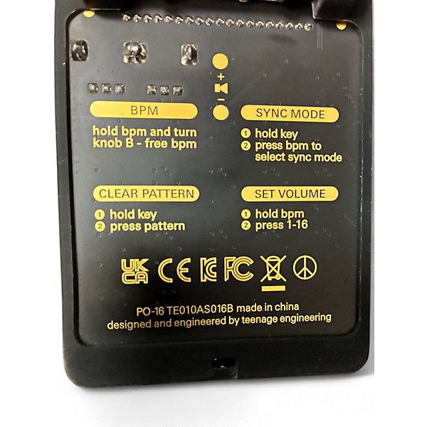 Used teenage engineering PO16 Sound Module