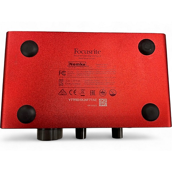 Used Focusrite Scarlett Solo Gen 3 Audio Interface