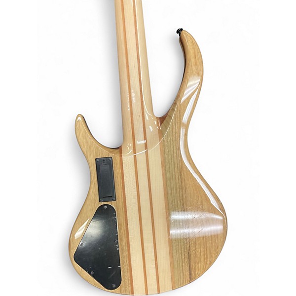 Used Harley Benton BZ5000 II DELUXE Natural Electric Bass Guitar