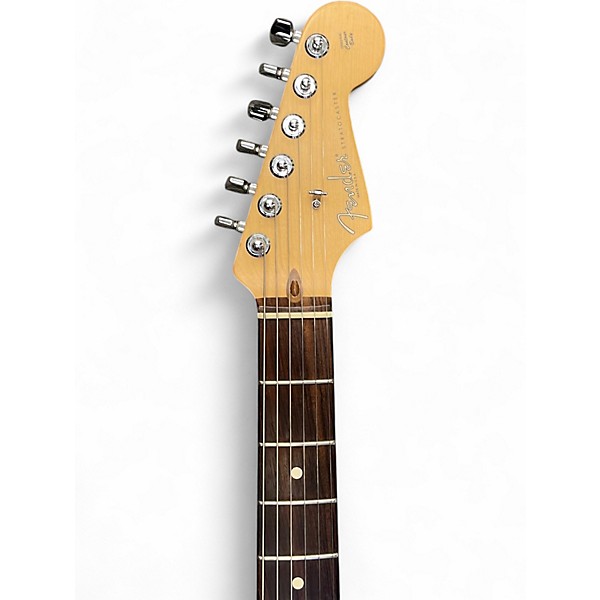 Vintage 2001 Fender American Standard Stratocaster Black Solid Body Electric Guitar