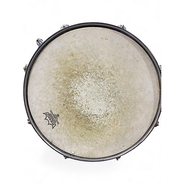 Used Tj Percussion 14in snare Metallic Silver Drum