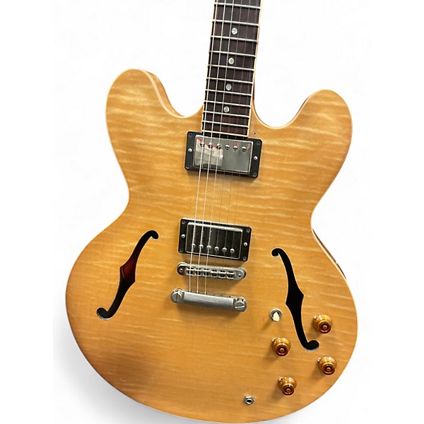 Used Gibson ES335 Figured Natural Hollow Body Electric Guitar
