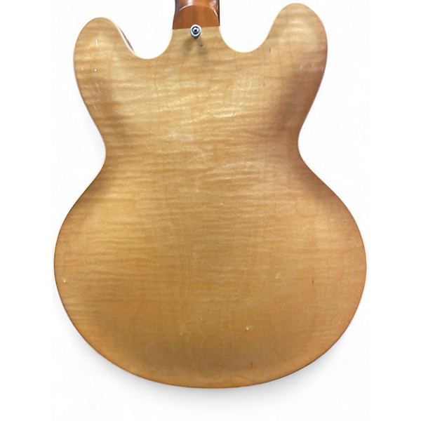 Used Gibson ES335 Figured Natural Hollow Body Electric Guitar