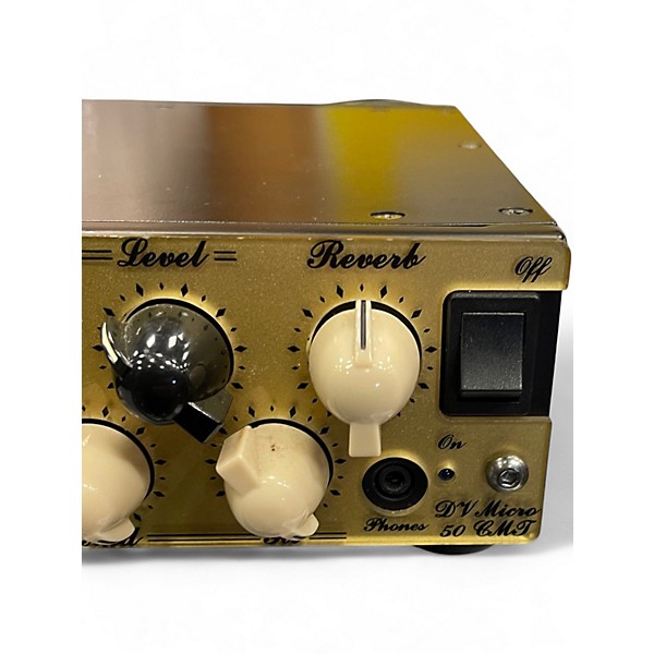 Used DV Mark micro 50 cmt Solid State Guitar Amp Head