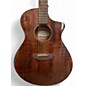 Used Breedlove Discovery Concert Walnut Acoustic Guitar