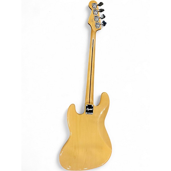 Used Squier Classic Vibe 70s Jazz Bass Natural Electric Bass Guitar
