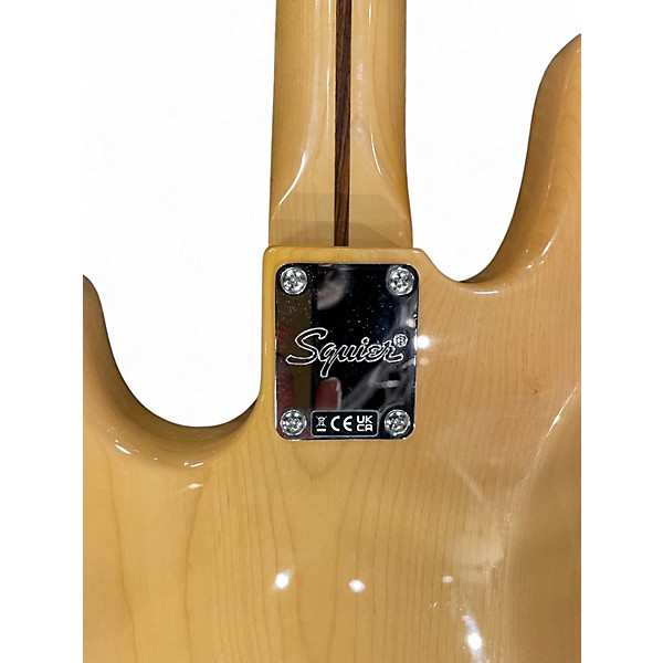 Used Squier Classic Vibe 70s Jazz Bass Natural Electric Bass Guitar