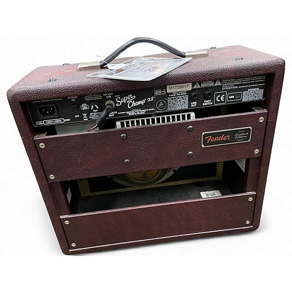 Used Fender Super Champ X2 15W Tube Guitar Combo Amp