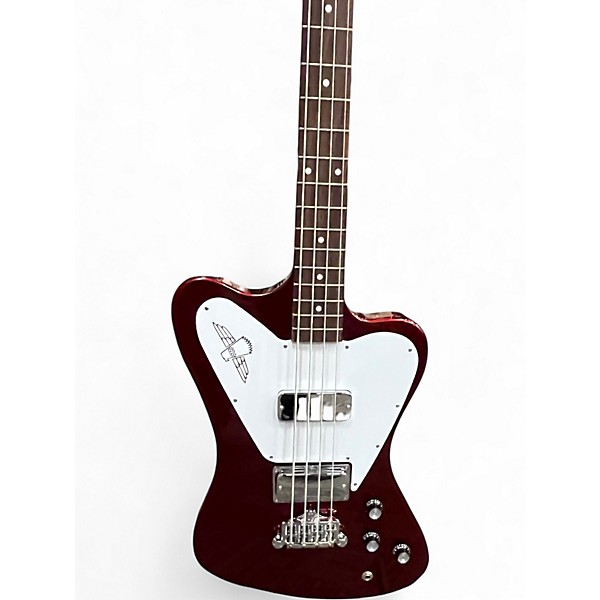 Used Gibson Thunderbird Burgundy Sparkle Electric Bass Guitar