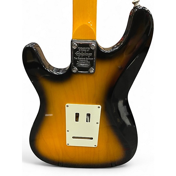 Used Epiphone S-310 2 Tone Sunburst Solid Body Electric Guitar