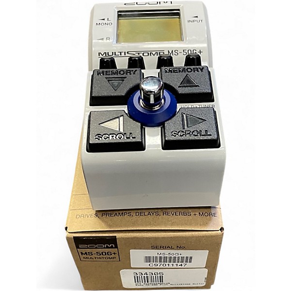 Used Zoom MS-50G+ Pedal