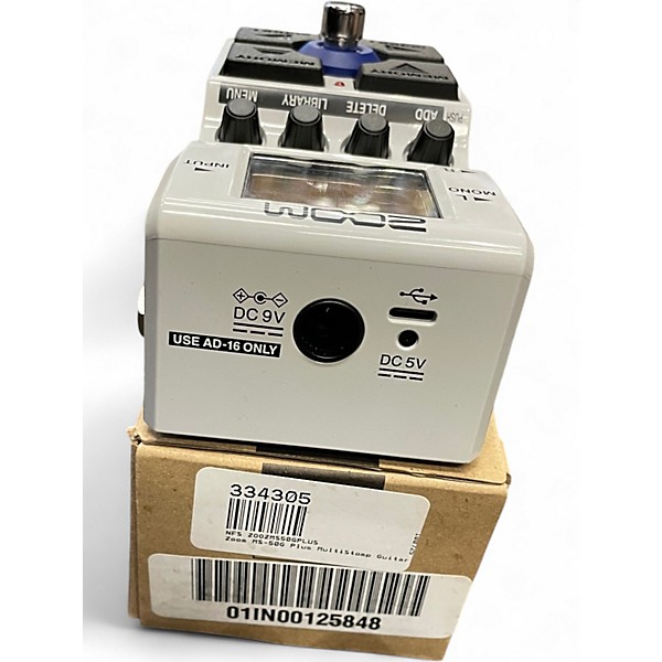 Used Zoom MS-50G+ Pedal