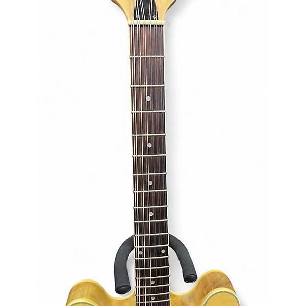 Used Starfire unknown brand Cream Hollow Body Electric Guitar