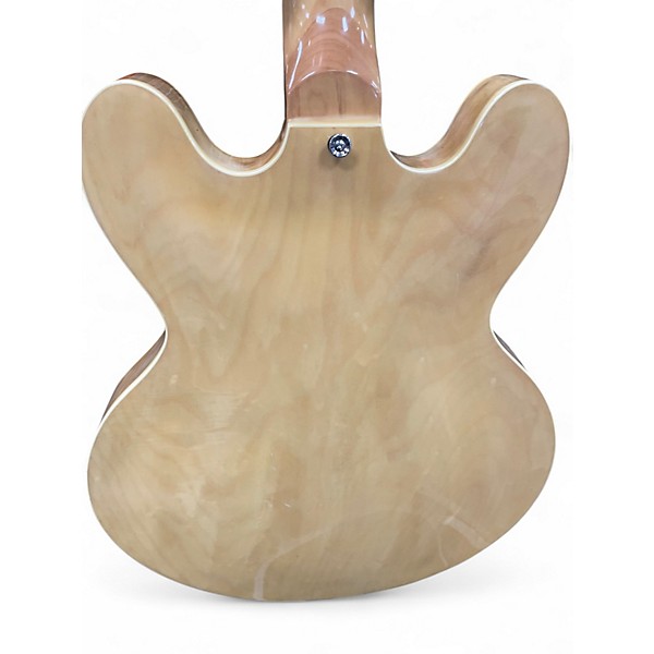 Used Starfire unknown brand Cream Hollow Body Electric Guitar