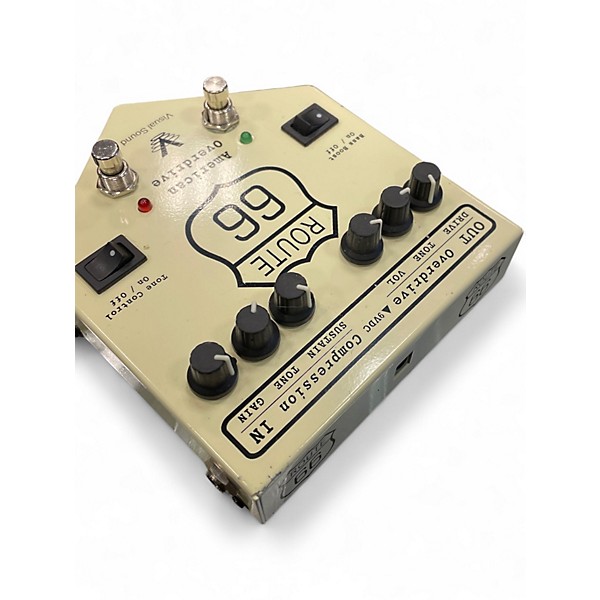 Used Visual Sound V2RT66 V2 Route 66 Overdrive Compressor Effect Processor