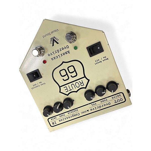 Used Visual Sound V2RT66 V2 Route 66 Overdrive Compressor Effect Processor