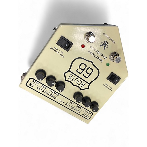 Used Visual Sound V2RT66 V2 Route 66 Overdrive Compressor Effect Processor