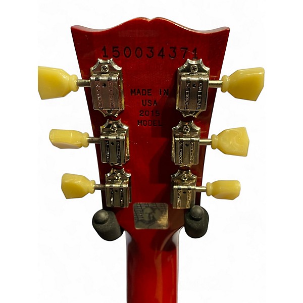 Used Gibson LPM 2015 Red Solid Body Electric Guitar