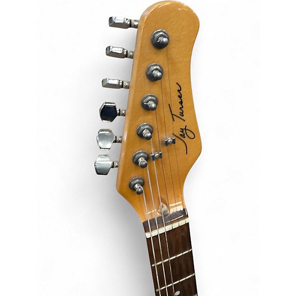 Used Jay Turcer S STYLE GOLD Solid Body Electric Guitar