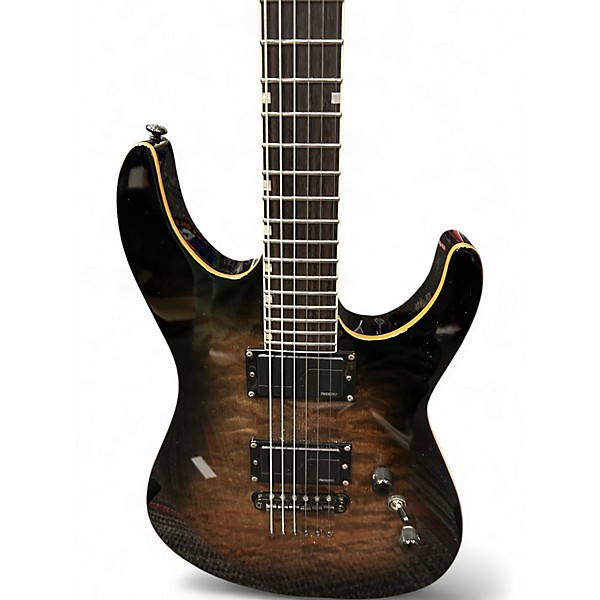 Used ESP LTD JM-II black shadow burst Solid Body Electric Guitar