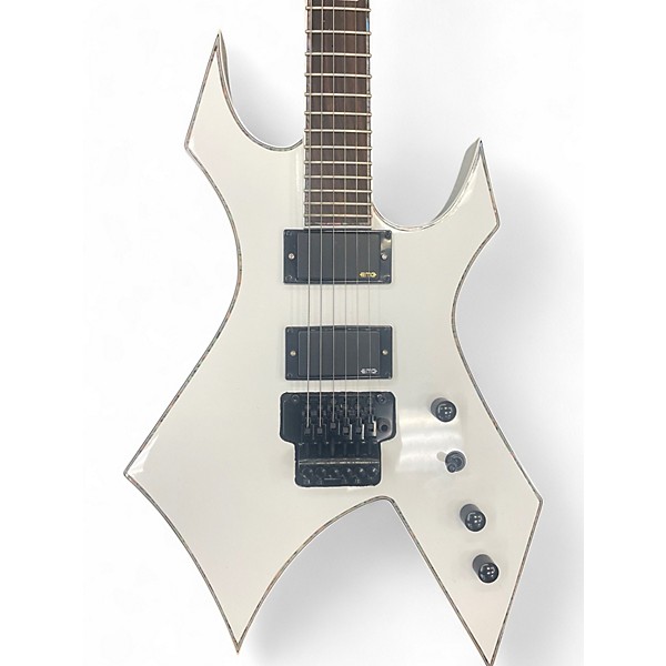 Used B.C. Rich Warlock WHITE Solid Body Electric Guitar