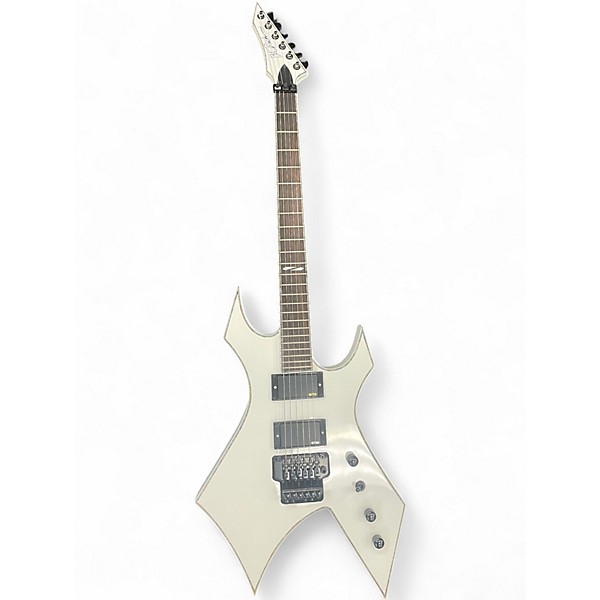 Used B.C. Rich Warlock WHITE Solid Body Electric Guitar
