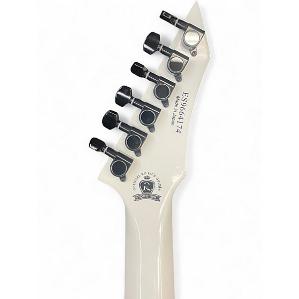 Used B.C. Rich Warlock WHITE Solid Body Electric Guitar