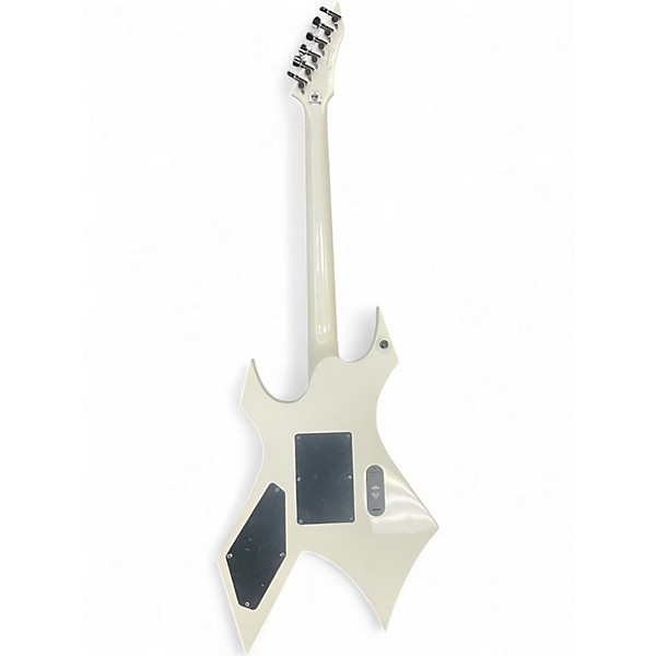 Used B.C. Rich Warlock WHITE Solid Body Electric Guitar