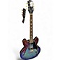 Used Epiphone ES335 Inspired By Gibson Blue Burst Hollow Body Electric Guitar thumbnail