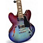 Used Epiphone ES335 Inspired By Gibson Blue Burst Hollow Body Electric Guitar