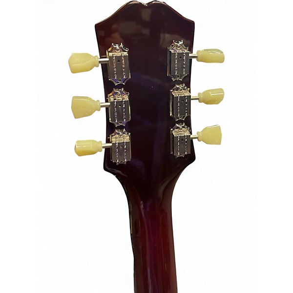 Used Epiphone ES335 Inspired By Gibson Blue Burst Hollow Body Electric Guitar