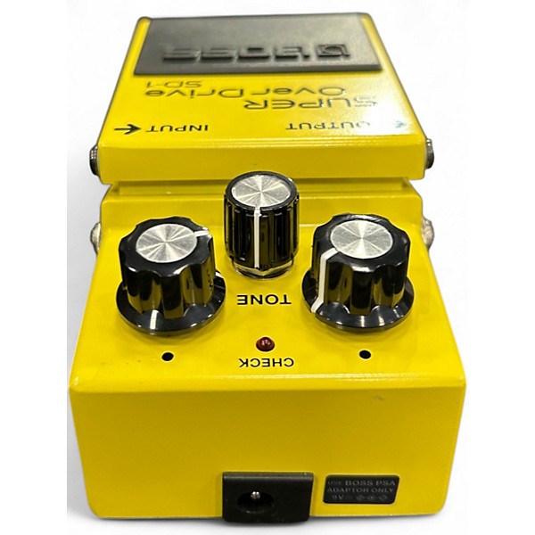 Used BOSS SD1 Super Overdrive Effect Pedal