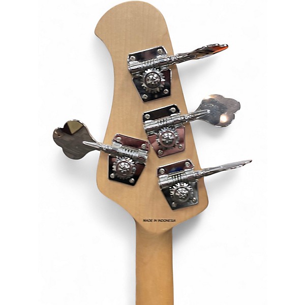 Used Sterling by Music Man RaySS4 White Electric Bass Guitar