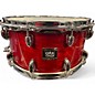 Used Yamaha 14X6.5 Oak Custom Snare Red Drum thumbnail