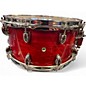 Used Yamaha 14X6.5 Oak Custom Snare Red Drum